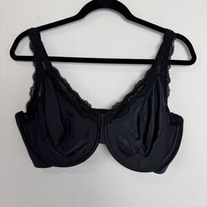 Wacoal Softly Styled Underwire Bra - Black - 40G NEW